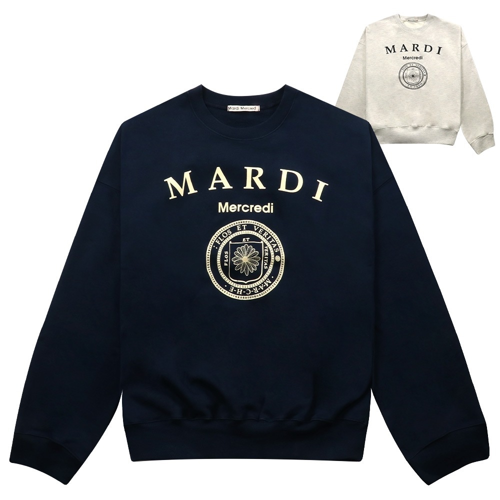 SWEATSHIRT UNIV 長袖 レディース 韓国 ファッション アパレル