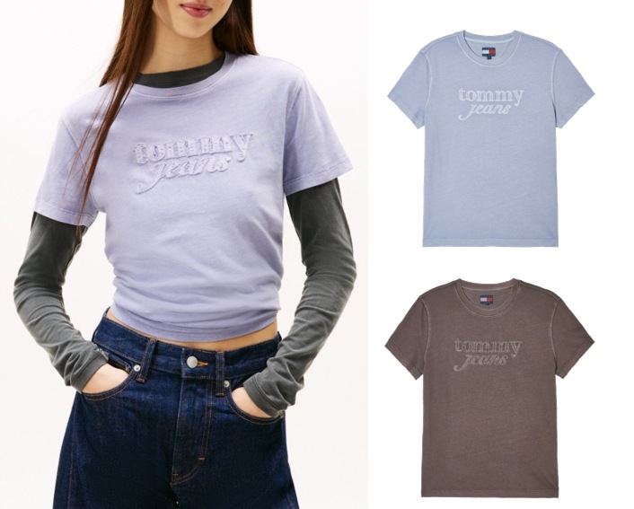Garment Dye Script T-Shirt