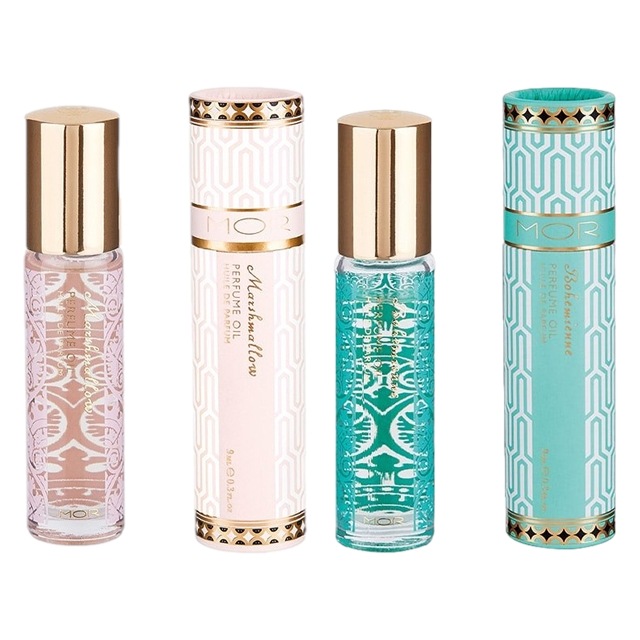 モア リトルラグジュアリーズ ロールオンパフュームオイル 2点セット 9mlx2 マシュマロ + ボヘミアンブーケ