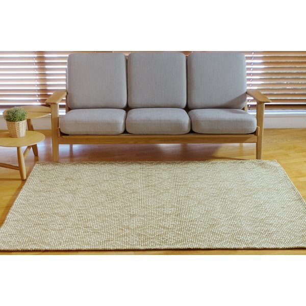 手織り ラグ ウール TIGARO 160x230cm