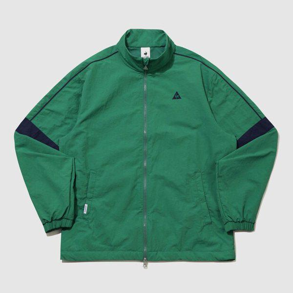 [] ユニ ルーズフィット メッシュ ジャケット GRN / QR123LJK21