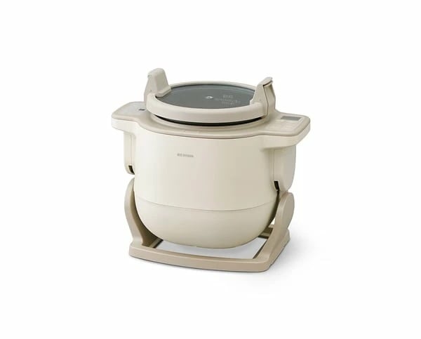 アイリスオーヤマ 自動かくはん式調理機 CHEF DRUM DAC-IB2-C アイボリー 28,710円