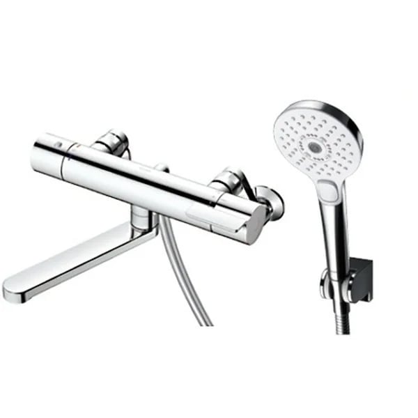 TBV03404J ＧＧシリーズ（浴室用水栓金具） [サーモスタット混合水栓 (コンフォートウエーブ3モードめっきスパウト170mm)]