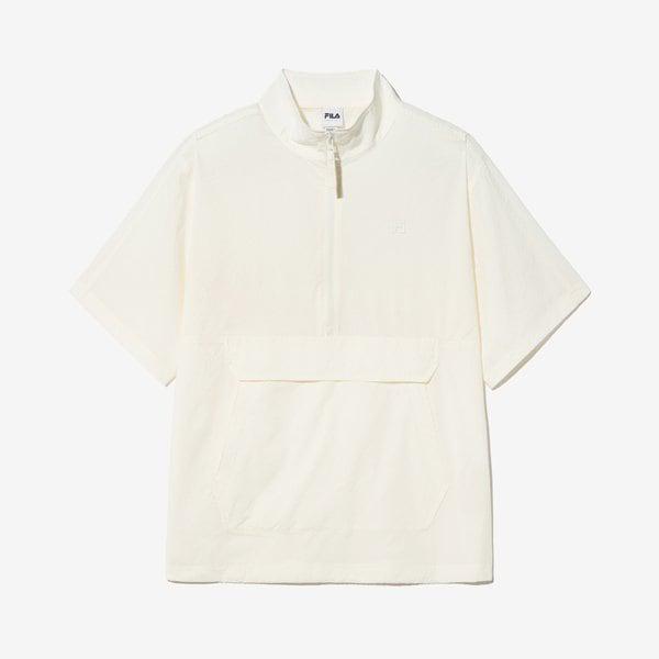 [FILA] 軽量シアサッカーアノラック (FS2JKH2101U_OWH)