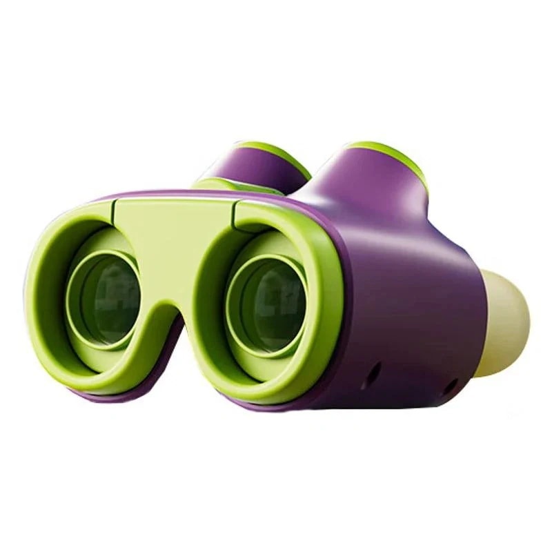 望遠鏡子供玩具早教啓蒙双眼鏡ハイビジョン高倍ルーペ赤ちゃん3-6歳以上の女の子男の子屋外おもちゃ子供望遠鏡紫の誕生日プレゼント 5,447円