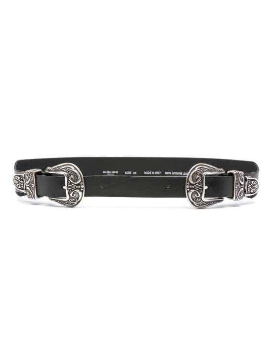 GOLDEN GOOSE Women Belts GWA00647 A00013390100 Black