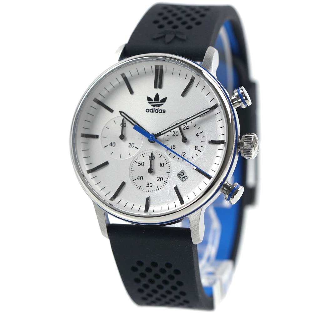 アディダス 腕時計 adidas メンズ レディース ユニセックス クロノグラフ シリコンベルト 日付カレンダー CODE ONE CHRONO Unisex AOSY22014
