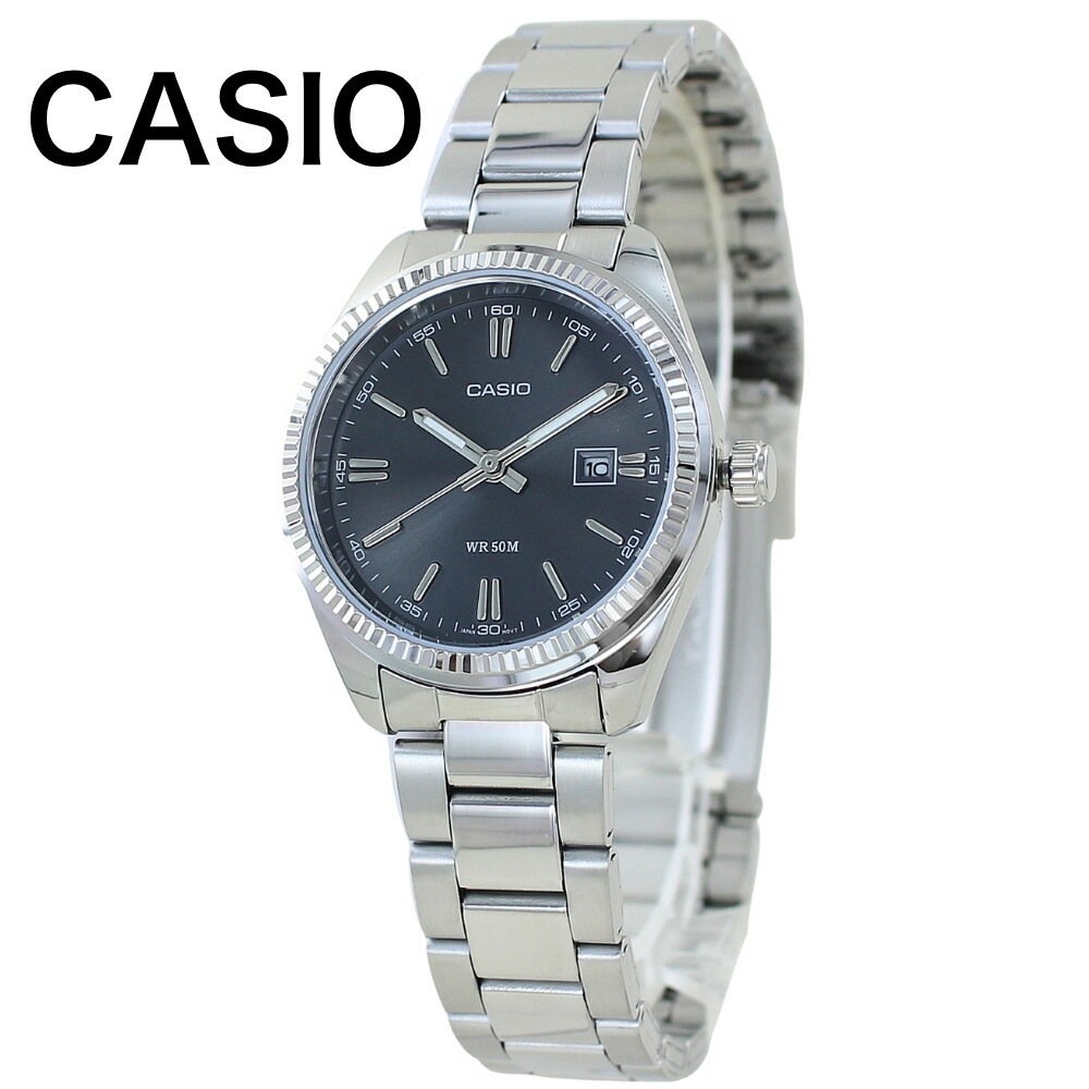 カシオ スタンダード 腕時計 レディース シンプル CASIO 時計 シルバー ブラック ステンレス ブレスレット ビジネス 受験 試験 仕事用 誕生日 記念日 プレゼント ギフト 海外モデル LTP