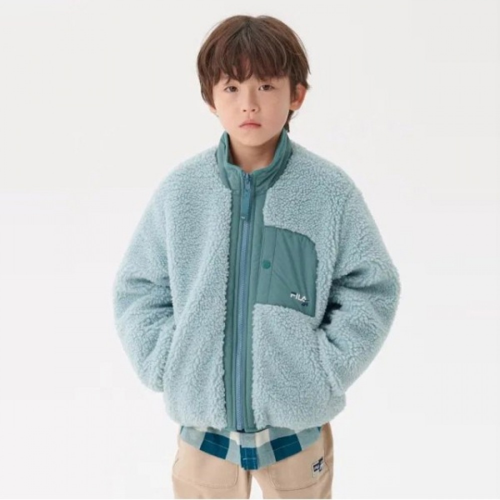 (フィラキッズ) アーバンボナリバーシブルジャンパー (FK2PLF4502X_SAG)