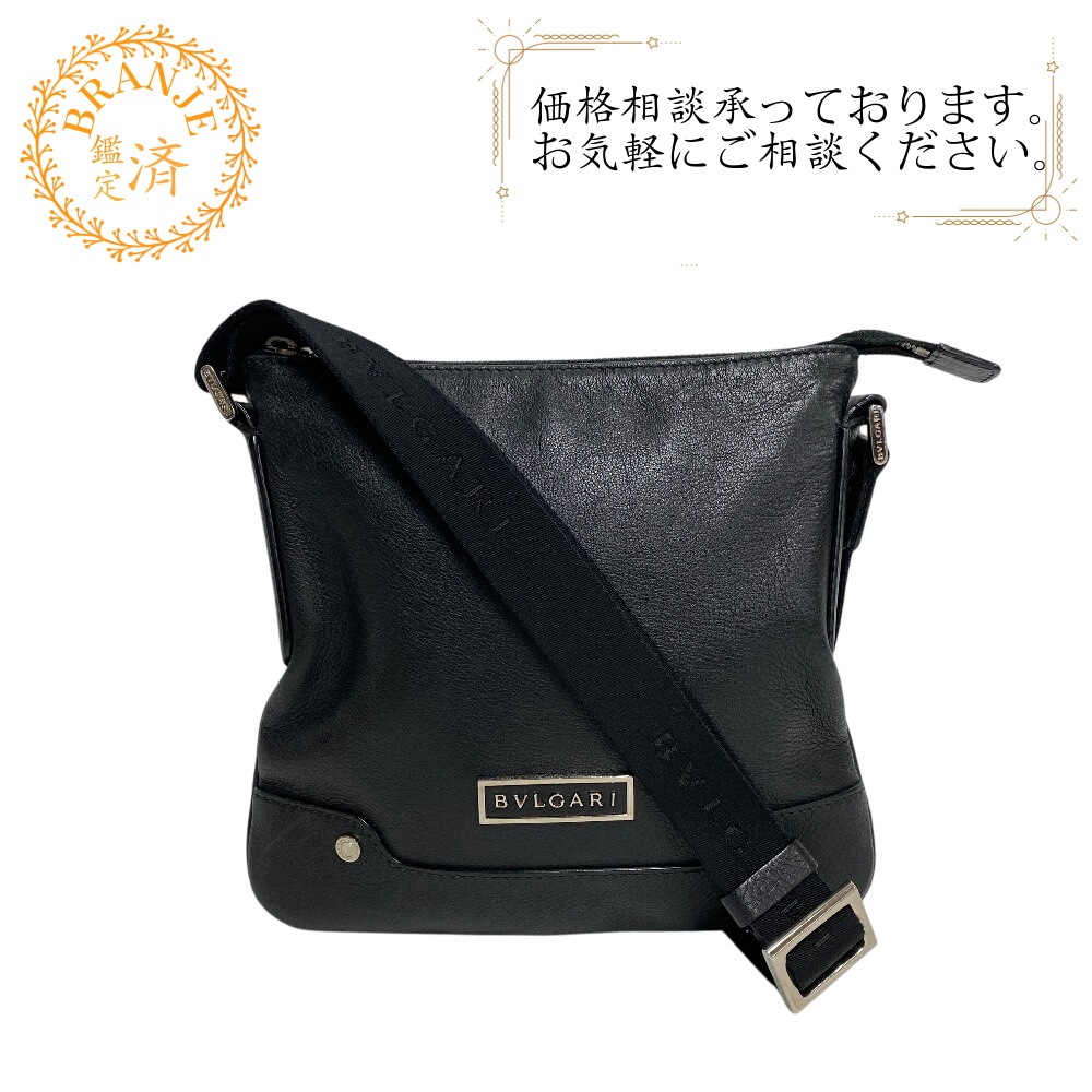 32314 アーバン レザー ショルダーバッグ ブラック ブランド