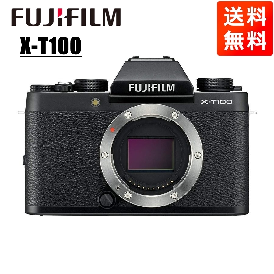 X-T100 ボディ ブラック ミラーレス一眼 カメラ ミラーレス一眼 カメラ 中古