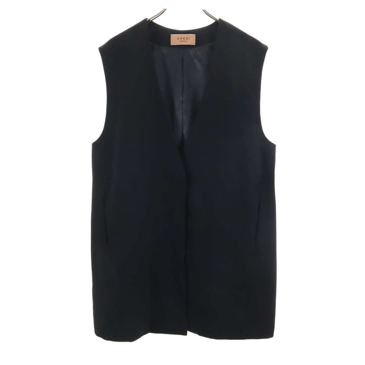 ベスト M 黒 レディース 古着