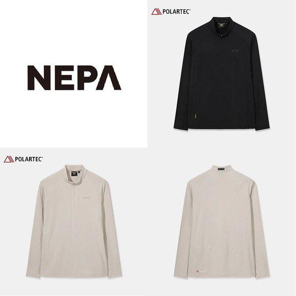 女性ポーラテック パワーグリッド ジップアップ Tシャツ_7L85422_BP