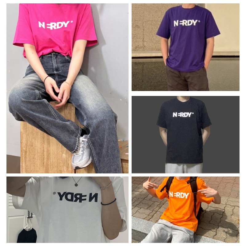 NER Big Logo Short Sleeve T-shirt 人気商品 男女兼用