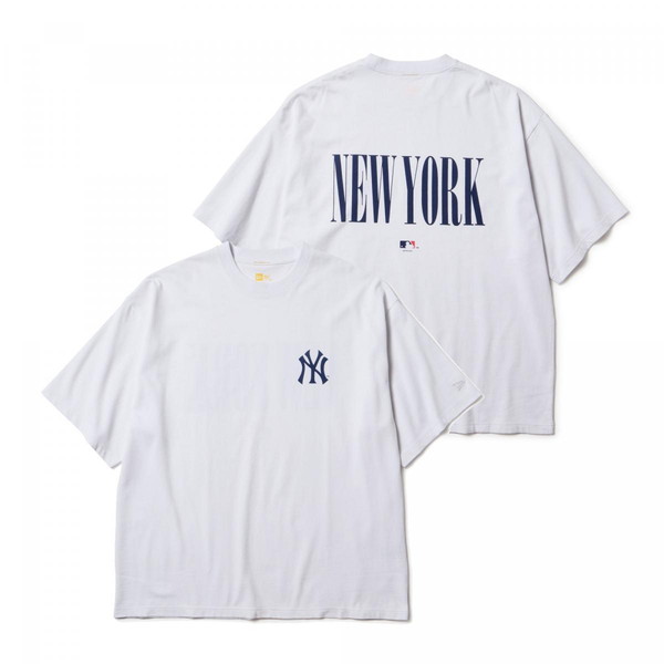 ニューエラ NEW ERA 半袖 オーバーサイズド コットン Tシャツ Powered by GORO NAKATSUGAWAmin-nanoニューヨーク ヤンキース ホワイト 14467570 6,508円