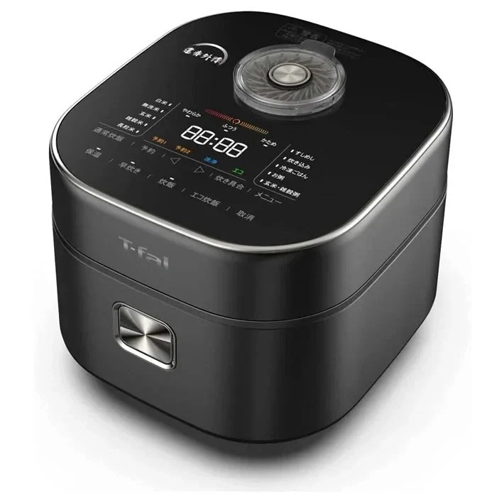 5.5合炊き 炊飯器 ザライス 遠赤外線IH RK8808JP ブラック