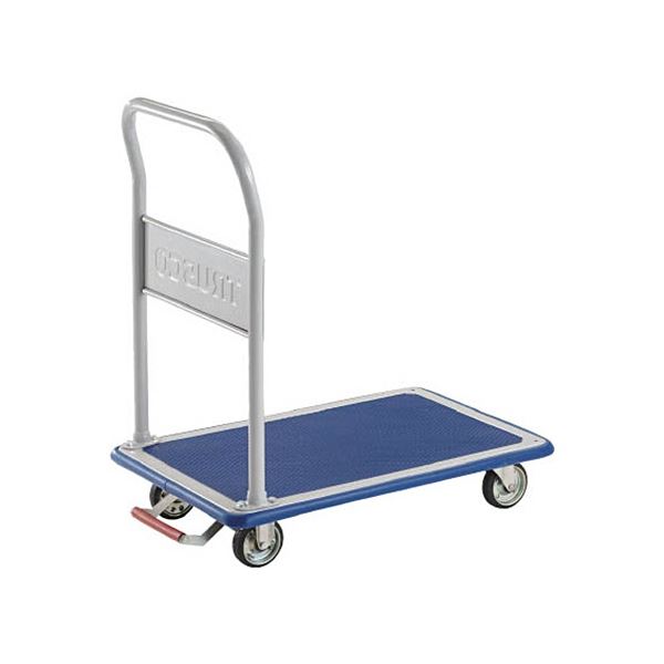 ドンキーカート 固定式 810x510mm ピン式固定車 ストッパー付 202NKB 1台 組立品