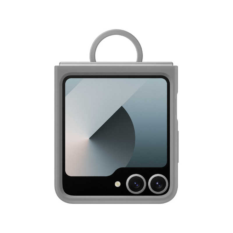 GALAXY　(サムスンGalaxy純正)Galaxy Z Flip6 Silicone Case Samsung(サムスン) Gray　EF-PF741TJEGJP