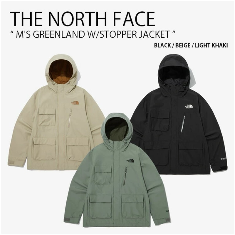 THE NORTH FACE ノースフェイス マウンテンパーカー MS GREENLAND W/STOPPER JACKET 男性用 女性用 男女共用 NJ2GP59