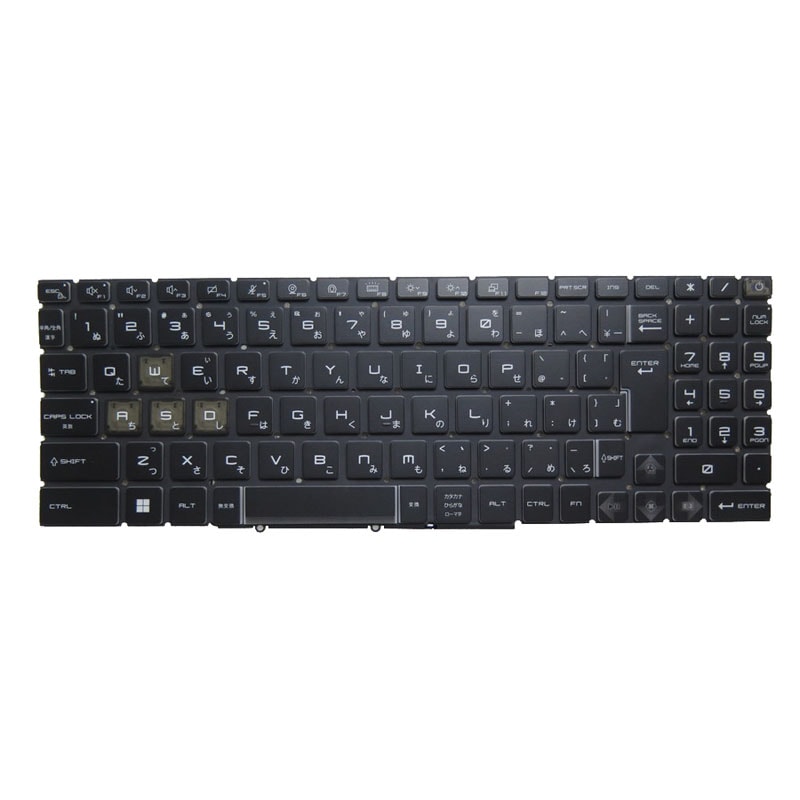 RGBバックライト ノートパソコンキーボード互換 MSI GE78 HX 13V 13VI 13VH 13VG Raider GE78HX SmartTP 13V 13VG 日本語