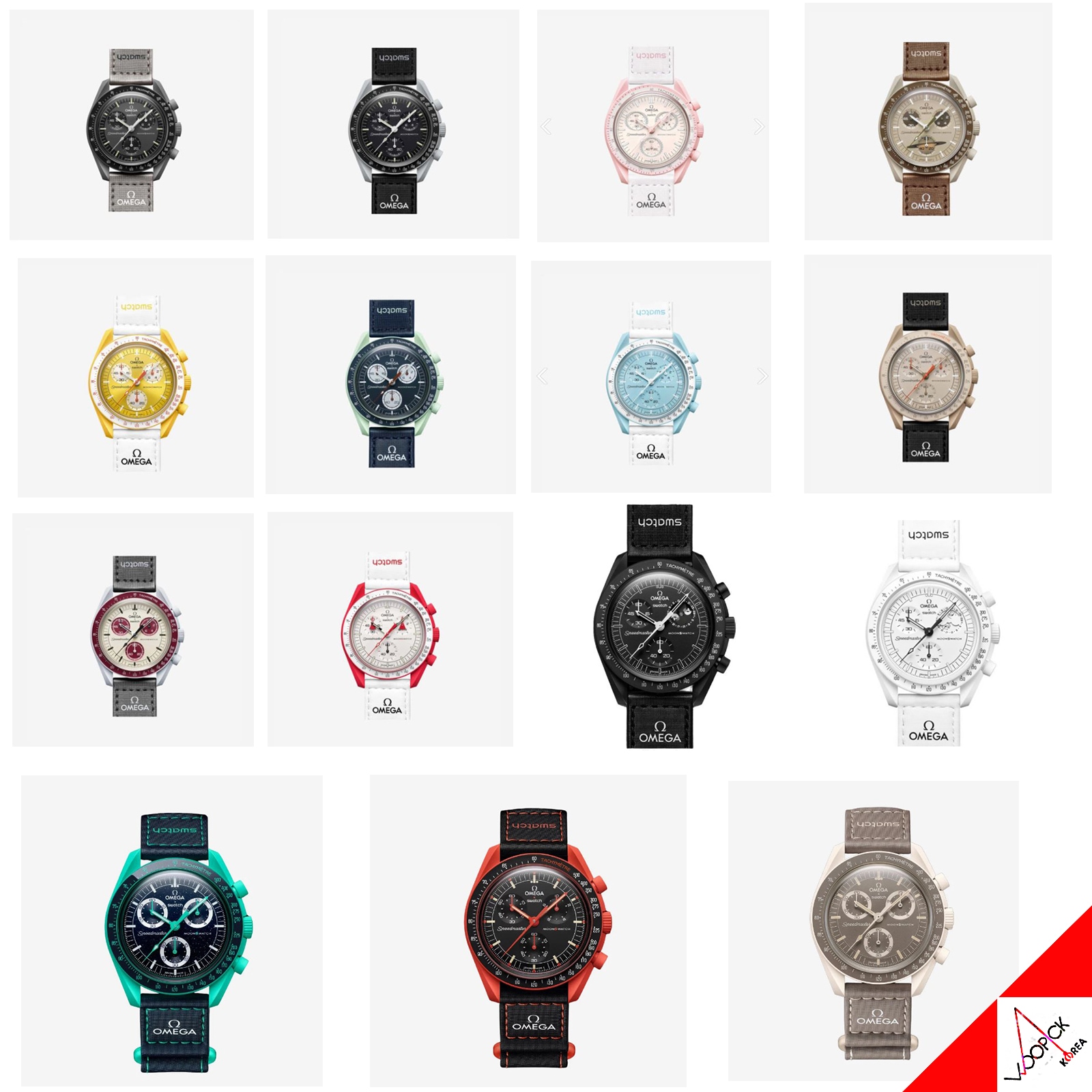 SWATCH x OMEGA MOONSWATCH /SNOOPY/ON EARTH BIOCERAMIC Collection Series Brand NEW SEALED