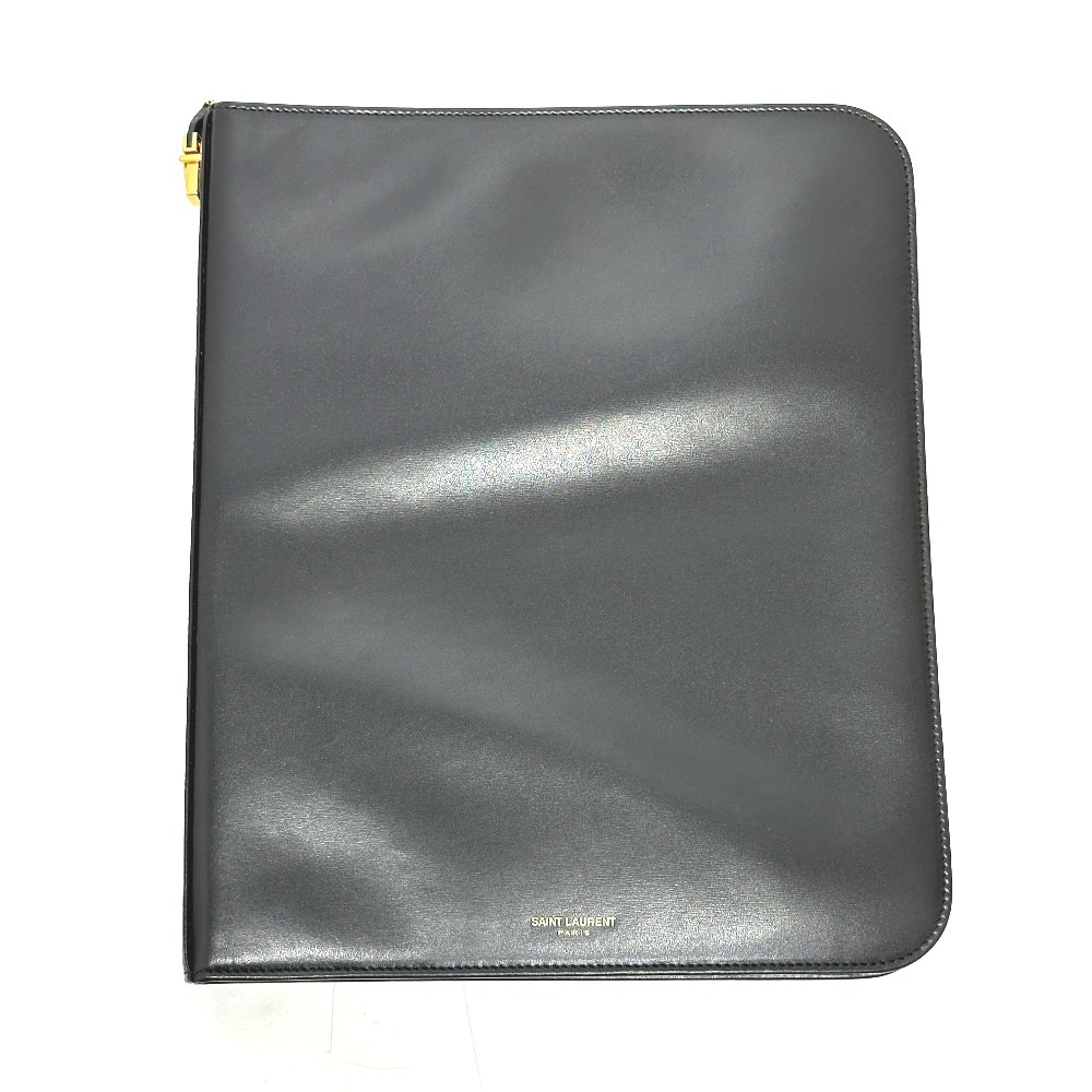 iPadケース 326604 ロゴ レザー ブラック