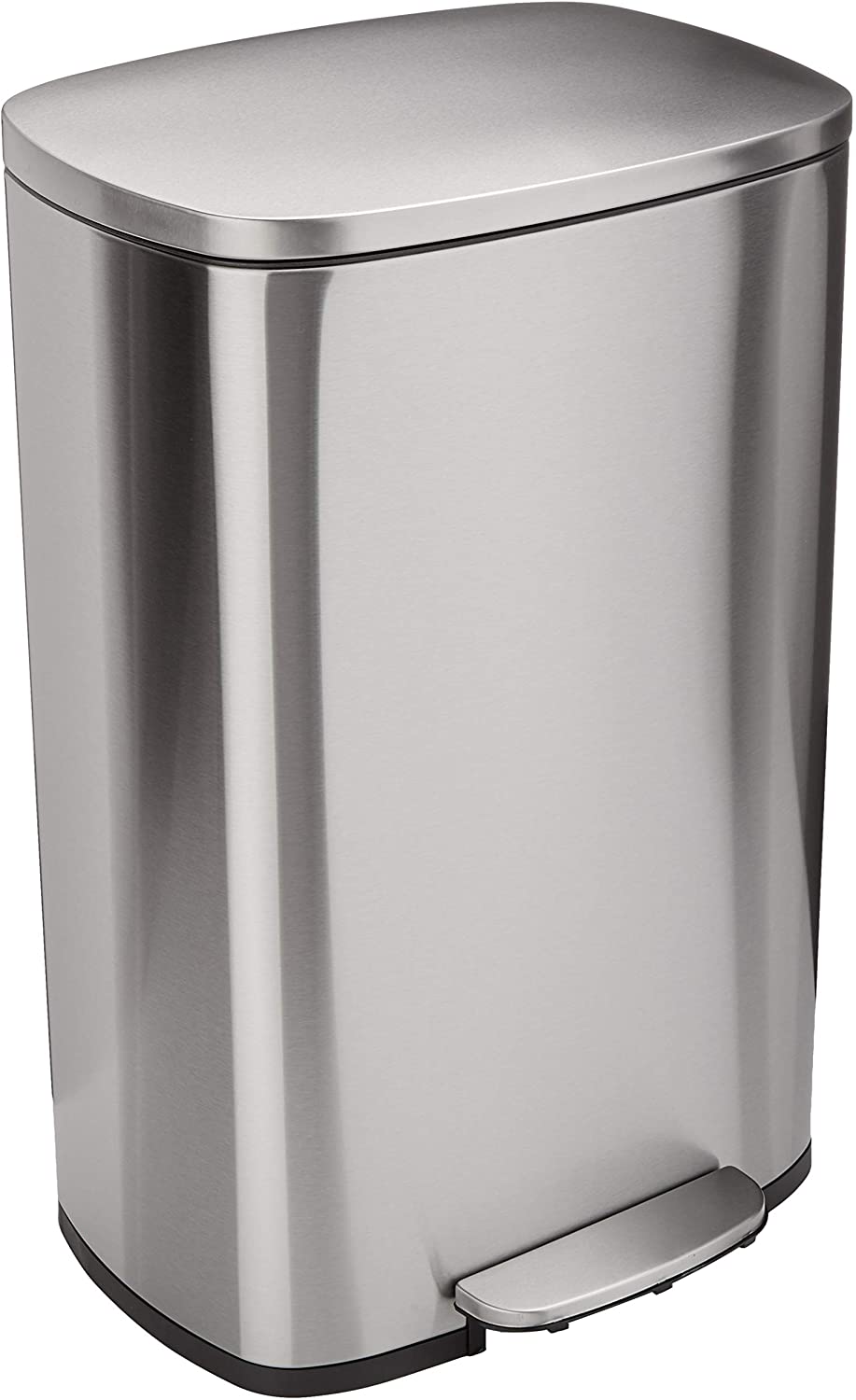 ゴミ箱 長方形 ソフトクローズ スチール製 50L