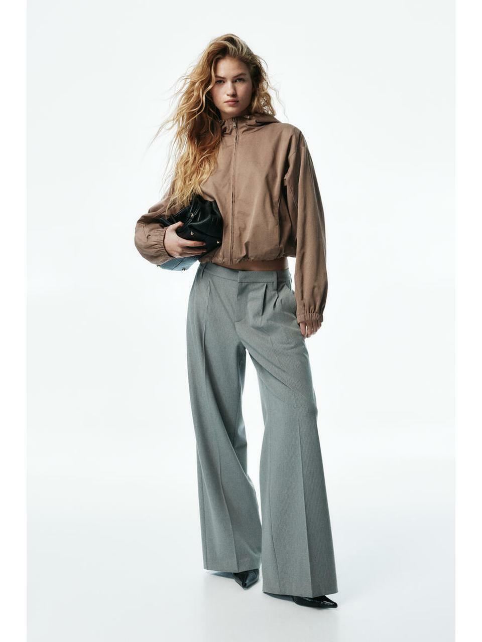 H&M ウィンドプルーフフード付きジャケットベージュ 1315819001