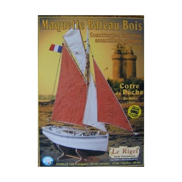 Soclaine Model Ship Le Rigel 並行輸入品
