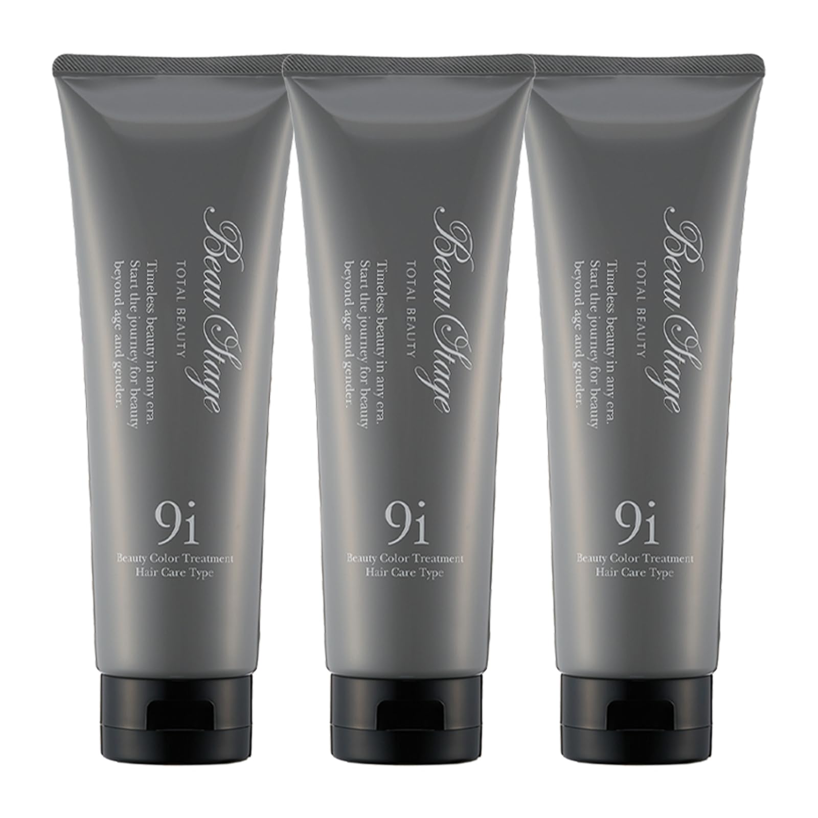 アデランス ビューティー カラートリートメント 3本セット BL (ブラック) 200g 白髪染め 染毛力UP 保湿成分配合 最短5分 男女兼用 メンズ レディース ツンとしない フルーティ ホワイト