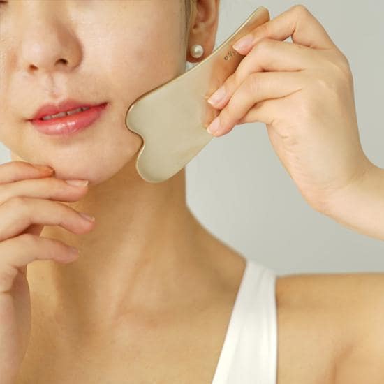 ノッダム 真鍮ハート型かっさマッサージ