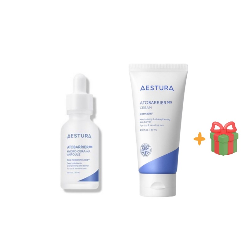 [オリーブヤング1位のブランド]アトバリア365アンプル30ml+クリーム80ml 水分栄養 保湿 しっとり 鎮静 スキンケア スキンケア セラミド ヒアルロン酸