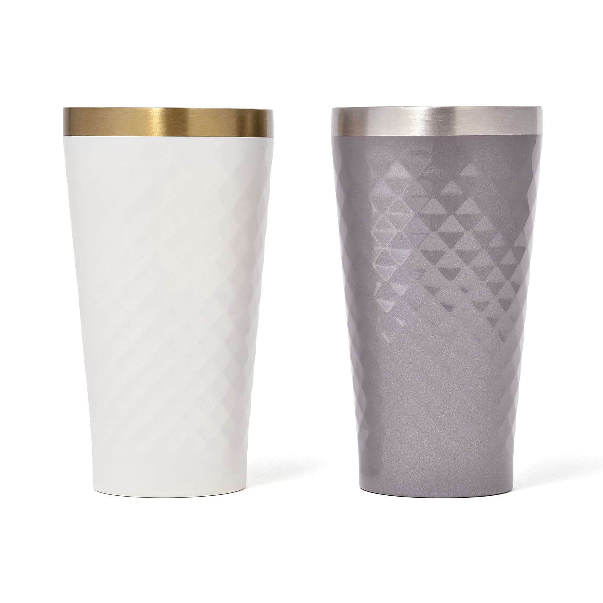 Francfranc フランフラン GS ペアタンブラー ELEGANCE ステンレスタンブラー 真空2重構造 ギフト