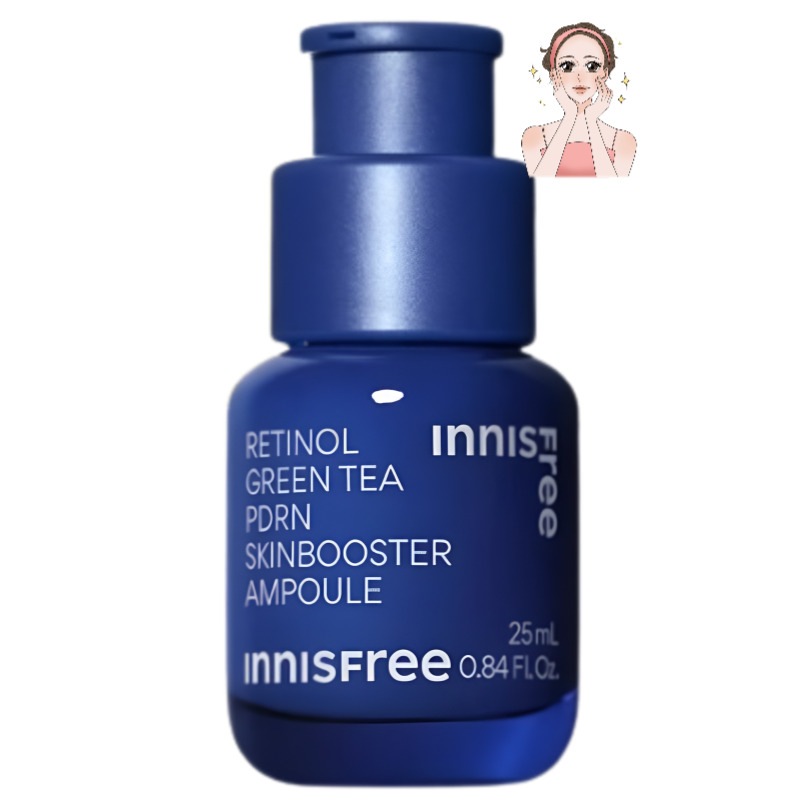レチノール グリーンティー PDRN スキンブースター アンプル 25ml  #オリーブヤング販売ランキング1位 #眠る肌を目覚めさせる一滴