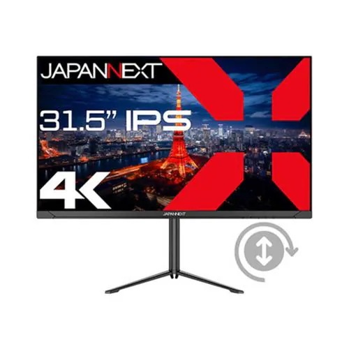 JAPANNEXT 31.5インチ IPSパネル搭載 4K液晶モニター PBP／PIP対応 JN-IPS315U-HSP