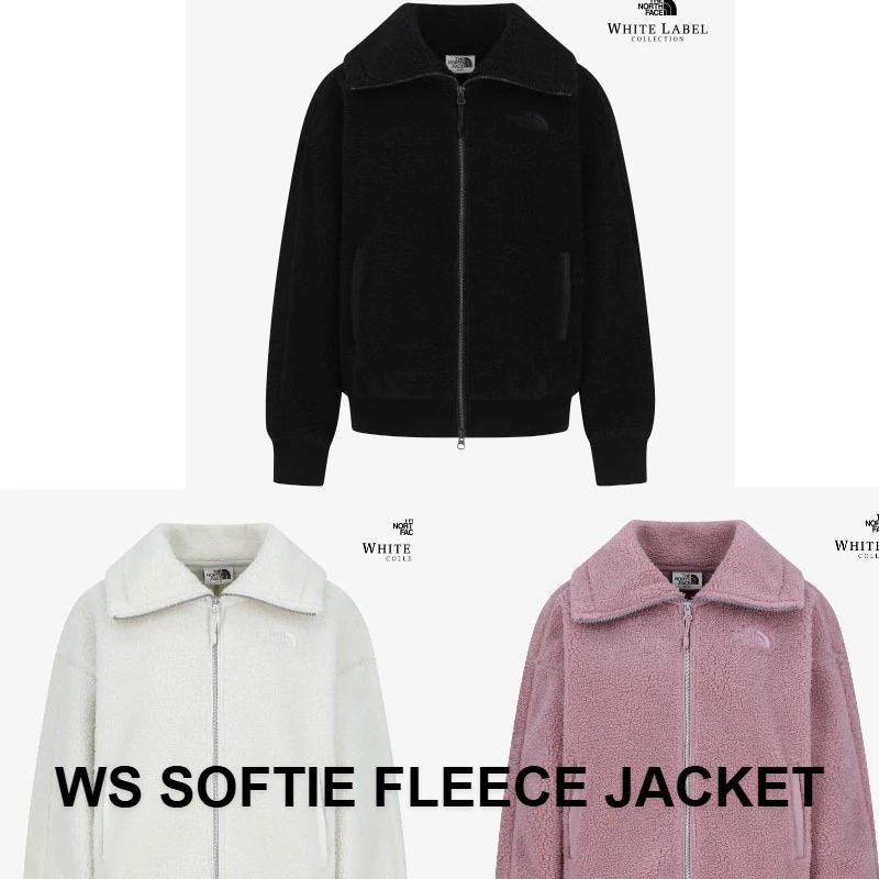 韓国正規品保証 関税負担なしNJ4FR80J WS SOFTIE FLEECE JACKETデイリー 基本 着装 男子 女子 人気 韓国 ファッション 男女共用 アウトドア