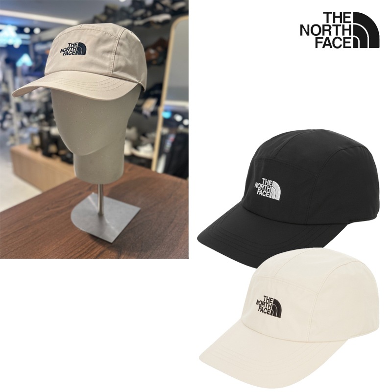 NE3CR01A NE3CR01B GTX 5 PANEL CAP ゴアテックス 撥水 防風 透湿 軽量 速乾 調節ベルト 5パネル ロゴ刺繍 ベンチレーション UVカット アウトドア タウンユース