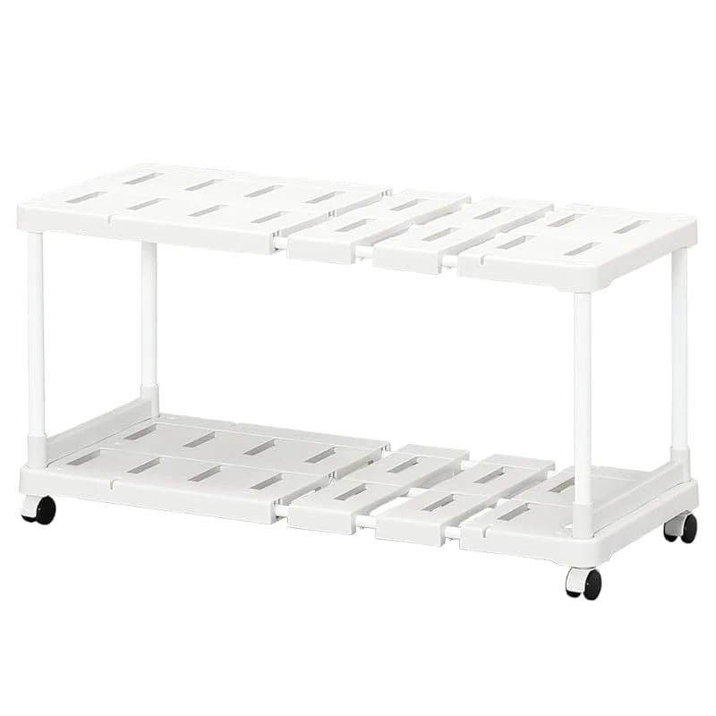 【即納】アイリスオーヤマ 押入れ 整理棚 伸縮 幅72~92×奥行37×高さ44.9cm グレー SOR-370W 4,736円