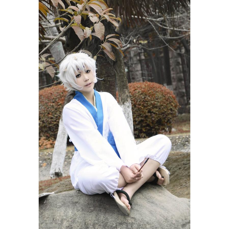 【一部分3日内出荷】茄子フルセット着物 コスプレ衣装+ウィッグ 鬼灯の冷徹 茄子フルセット着物＋ズボン