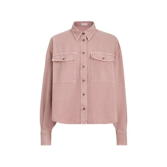 BRUNELLO CUCINELLI Women Shirts ML996NC206 C9399 PINK