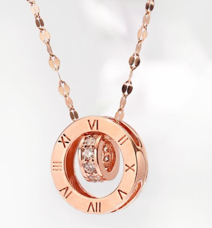 ジュリエッテ 女性用 14K チェーン+メッキ ペンダント プレリー ネックレス