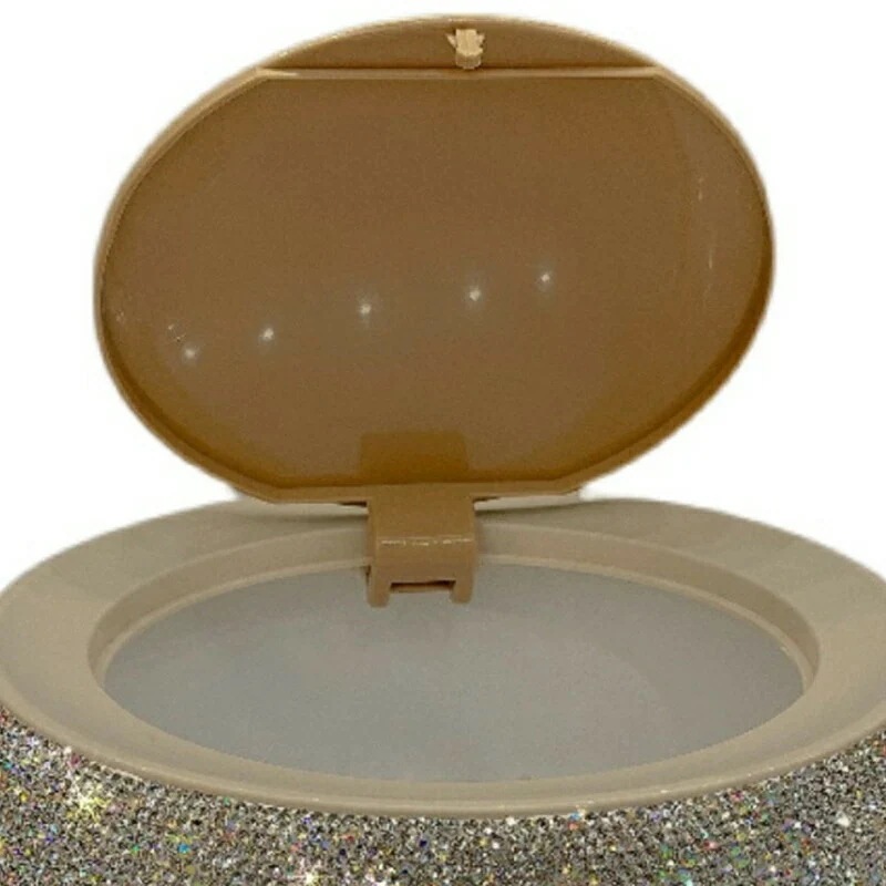 【急速出荷!】New type追加！ミニゴミ箱 卓上 インテリア デスク周り らキラキラ 机上 整理 多機能 収納 小物入れ 小型 捨てやすい 省スペース 車載 洗面所 化粧台 おしゃれ 5,465円