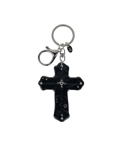 NFF agape keyring black アガペキーリング ブラック 韓国雑貨 正規品 キーホルダー