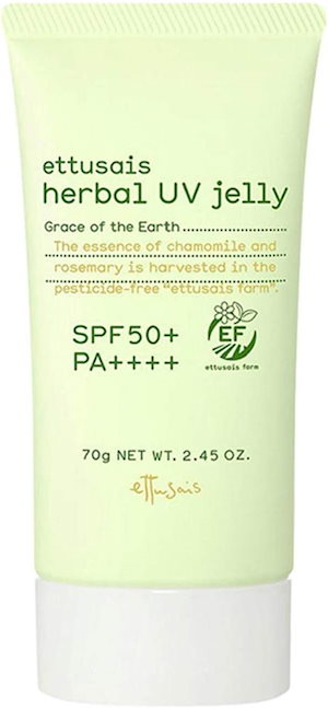 エテュセ ハーバルUVジェリー 顔＆からだ用日焼け止めジェル SPF50+PA++++ 70g