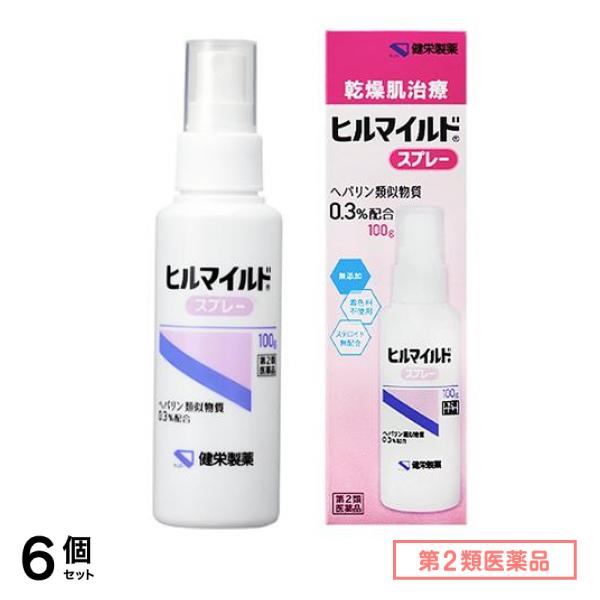 第２類医薬品 ヒルマイルドスプレー 100g 6個セット