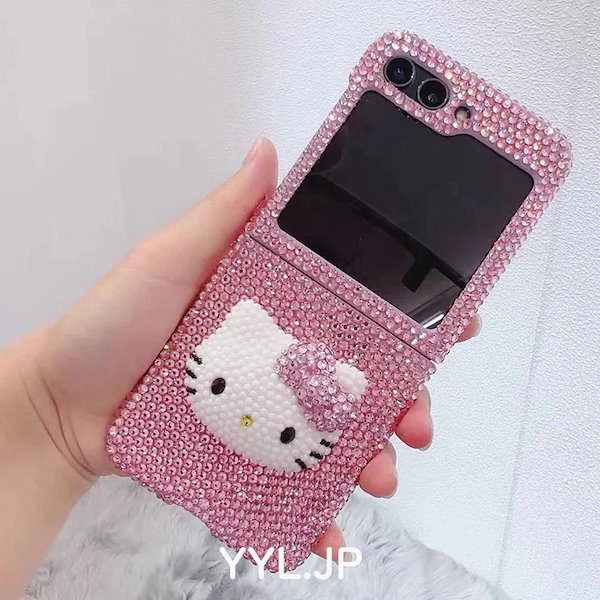 Qoo10] Galaxy 手作り キティちゃん galaxy z