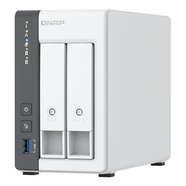 2ベイ 2.5GbE NAS ホワイト TS-216G