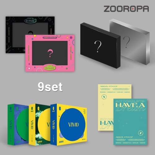 [9종세트] 에이비식스 AB6IX TAKE A CHANCE A to B HAVE A DREAM VIVID 15,767円