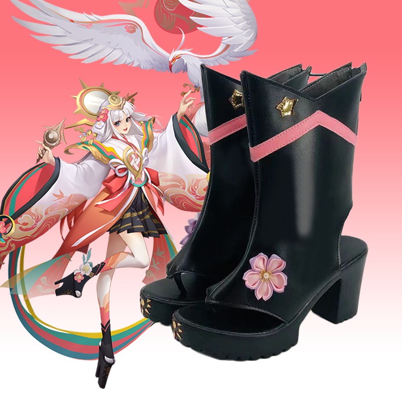 王者の栄光ナコルル前塵鏡コス靴コスプレ靴コミック展