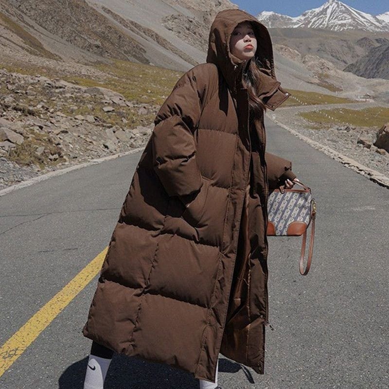 人気沸騰柄追加中綿コートレディース中綿ロングコート無地アウター厚大きい50403020防寒ファッション冬物30%までに制限 8,533円